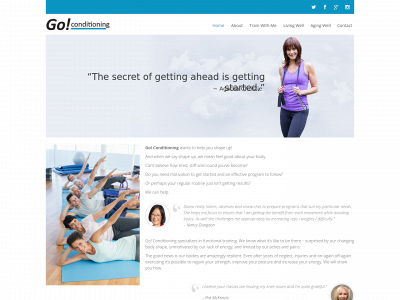goconditioning.com snapshot