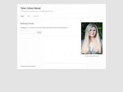 tylercohenwood.com snapshot