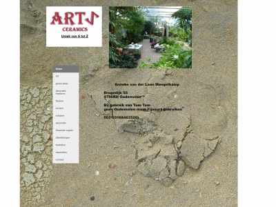 artzceramics.nl snapshot