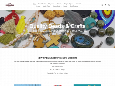 www.beadsbalzar.com snapshot