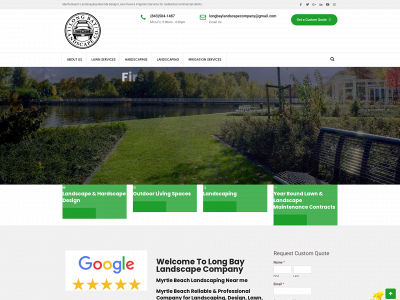 longbaylandscapes.com snapshot