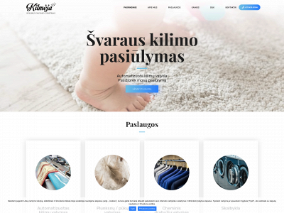 kilmeja.lt snapshot