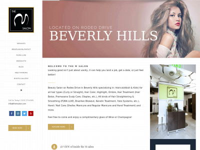 msalonbeverlyhills.com snapshot