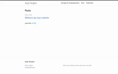 arjannuijten.nl snapshot