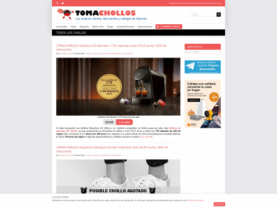 tomachollos.com snapshot