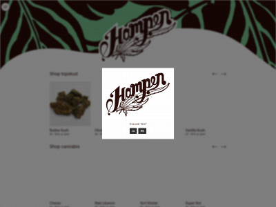 hampen-shoppen.dk snapshot