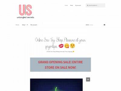 untangledsecrets.com snapshot