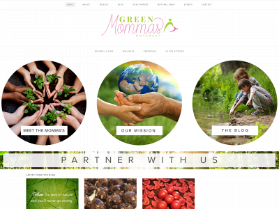 greenmommasmovement.com snapshot