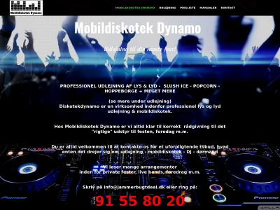 diskotekdynamo.dk snapshot