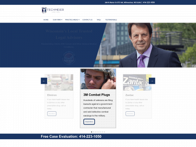 techmeierlawfirm.com snapshot