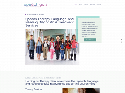 speechgalstherapy.com snapshot