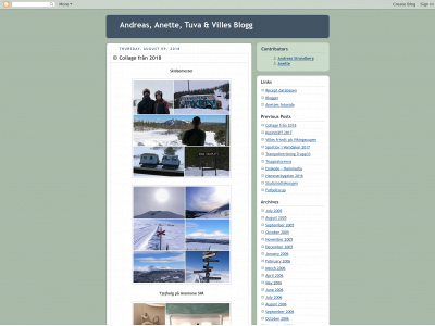 andreasstrandberg.com snapshot