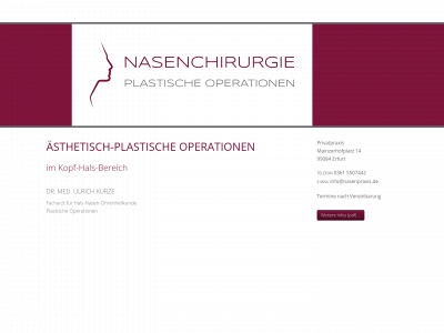 nasenpraxis.de snapshot