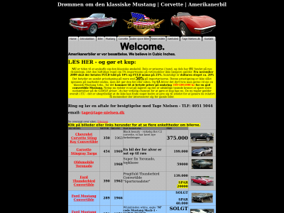 american-dreamcars.dk snapshot