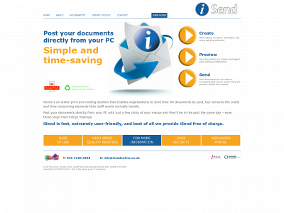 isendonline.co.uk snapshot