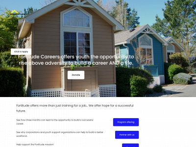 fortitudecareers.org snapshot