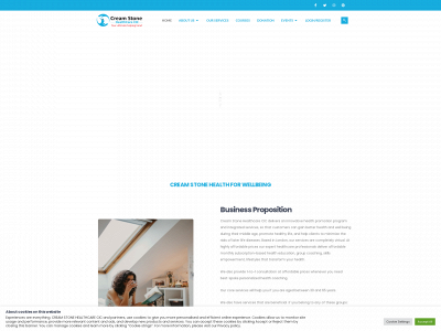 creamstonehealthcare.org snapshot