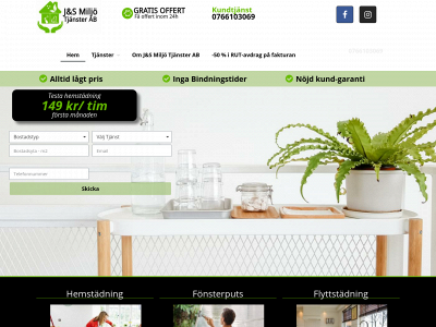 jsmiljo.se snapshot