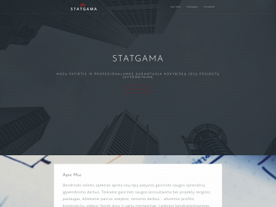 statgama.lt snapshot