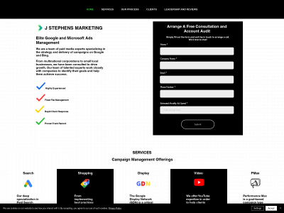jstephensmarketing.com snapshot