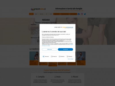 mycafonline.it snapshot