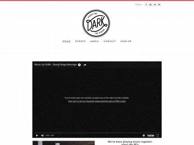 musicbydark.com snapshot
