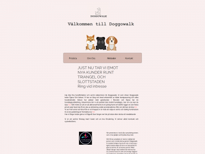 doggowalk.se snapshot