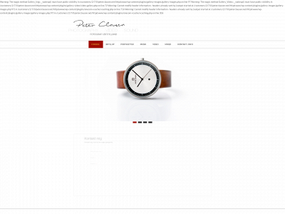 peterclausen.net snapshot