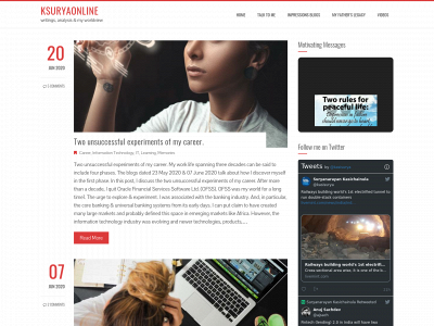ksuryaonline.com snapshot