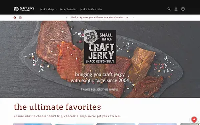 sbcraftjerky.com snapshot
