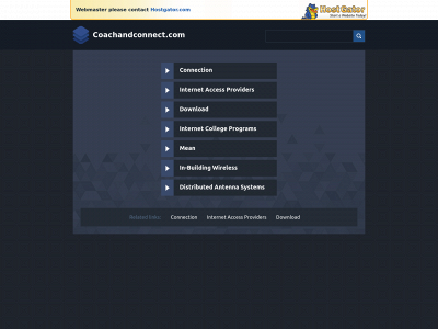 coachandconnect.com snapshot