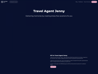 travelagentjenny.com snapshot