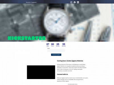 arsenelippens.com snapshot