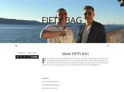 fiftybag.com snapshot
