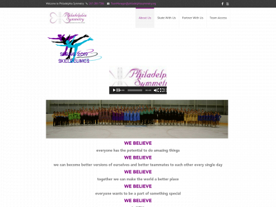 philadelphiasymmetry.org snapshot