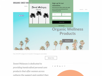 www.organicsweetmolasses.me snapshot