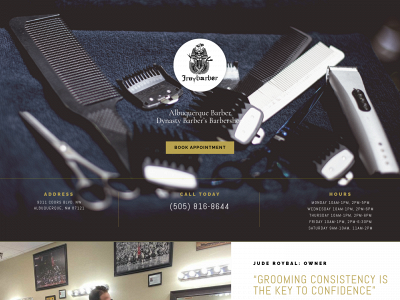 jroybarber.com snapshot