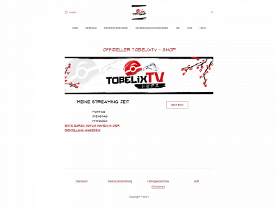 www.tobelixshop.com snapshot