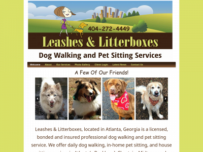 leashesandlitterboxesatlanta.com snapshot