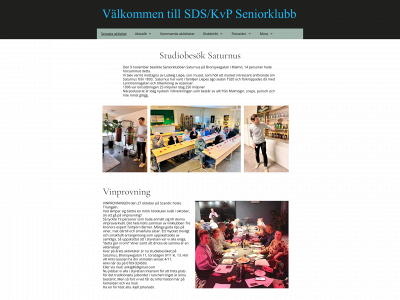 sdsseniorklubb.se snapshot