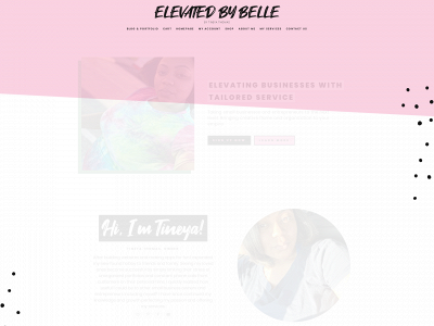 elevatedbybelle.com snapshot