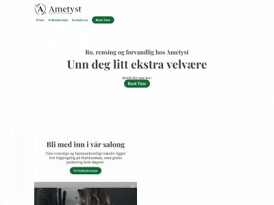ametystfrisor.no snapshot