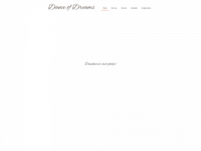 danceofdreams.se snapshot