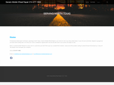 senatomobilewheelrepair.com snapshot