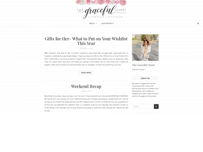thegracefulcloset.com snapshot