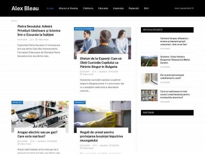 alexbleau.ro snapshot