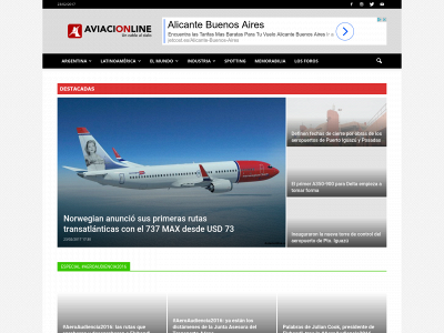 aviacionline.com snapshot