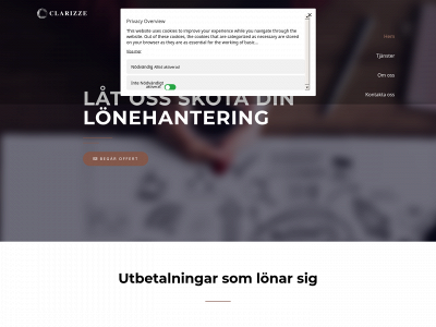 clarizze.se snapshot
