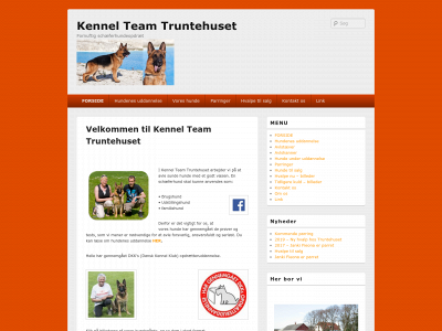truntehuset.dk snapshot