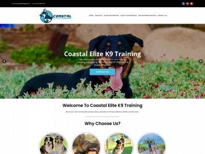 coastalelitek9.com snapshot